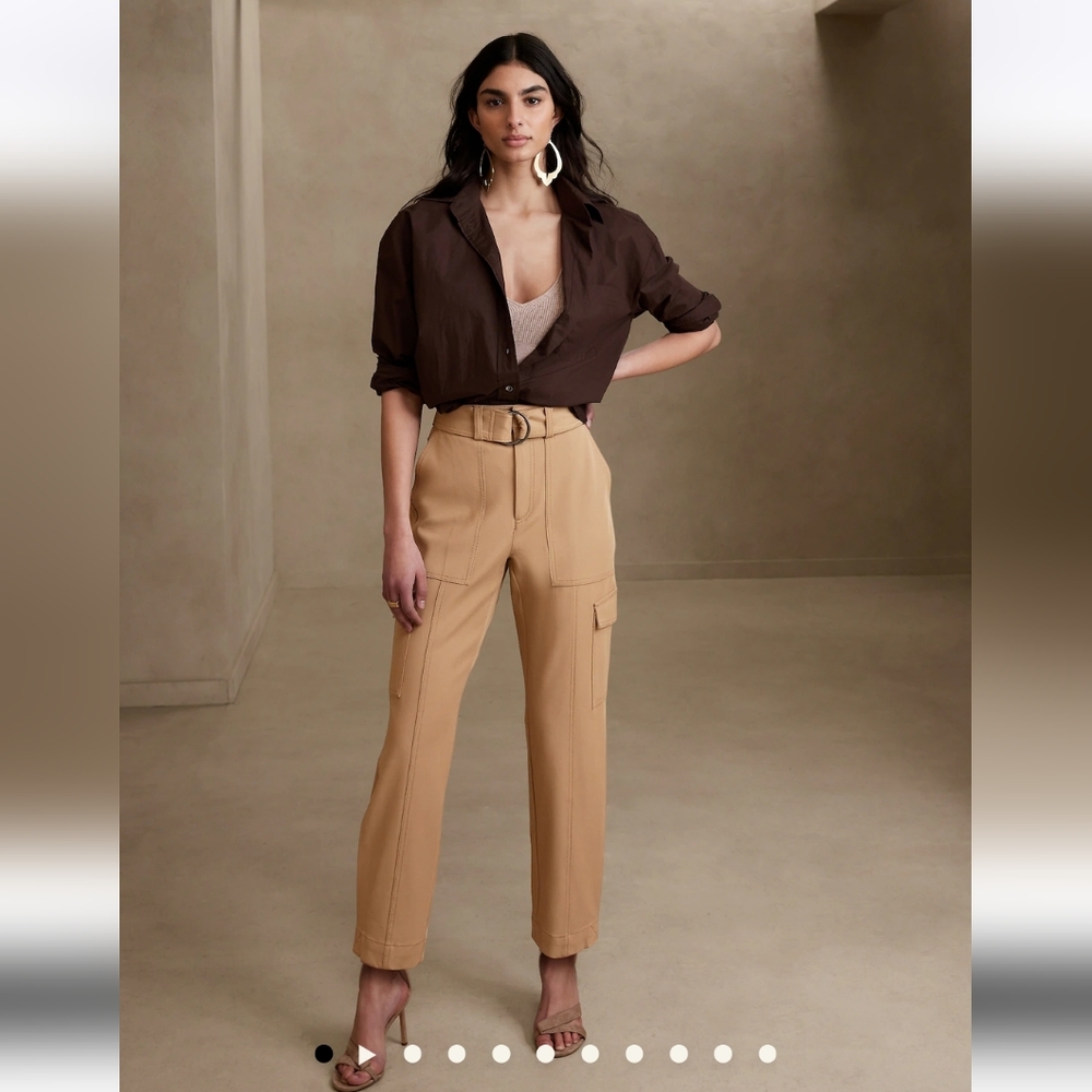 Banana Republic Slim Refined Stretch Cargo Pants